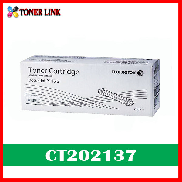 Original Fuji Xerox CT202137 Toner Cartridge Black