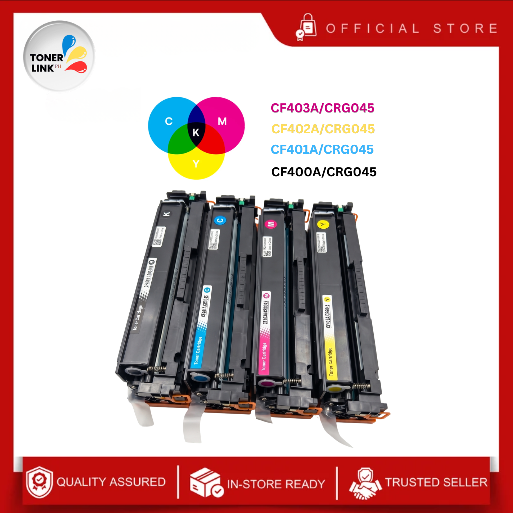 CF400A, CF401A, CF402A  CF403A