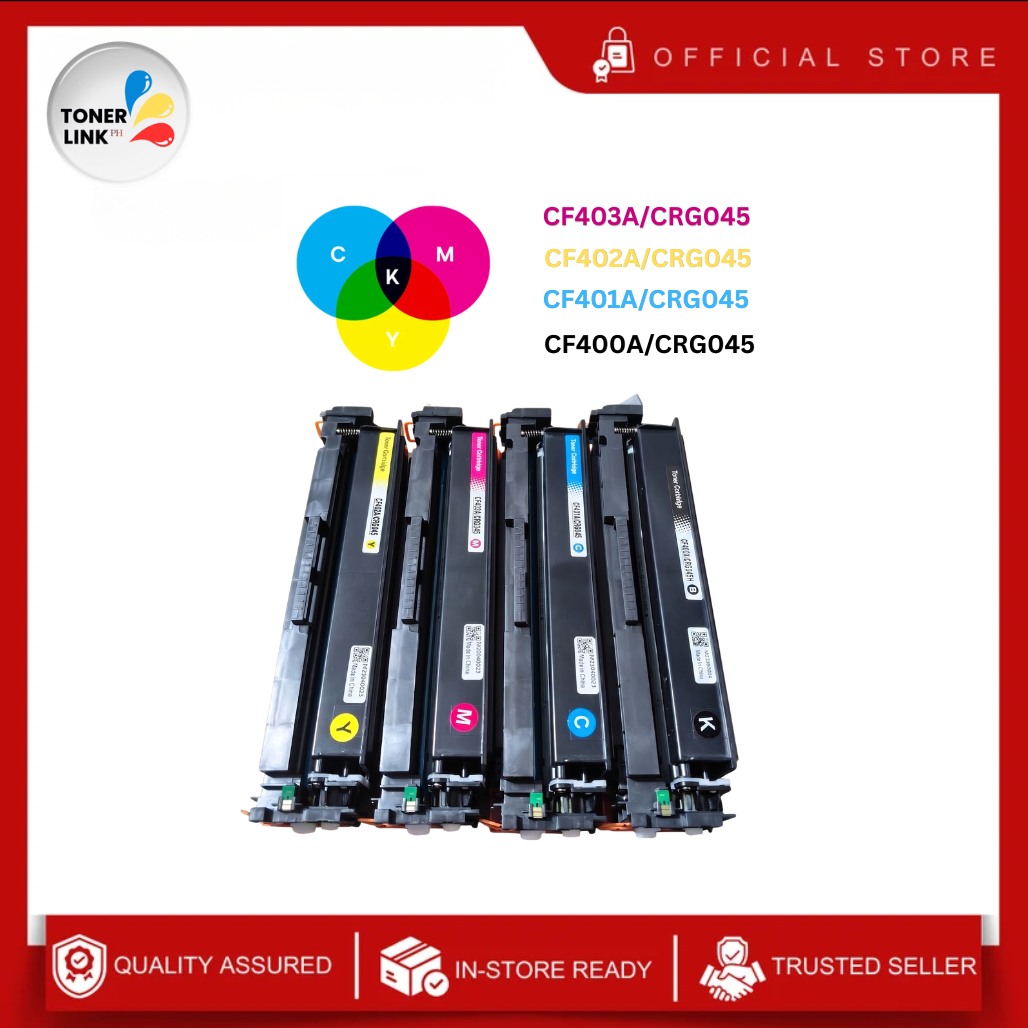 CF400A, CF401A, CF402A  CF403A