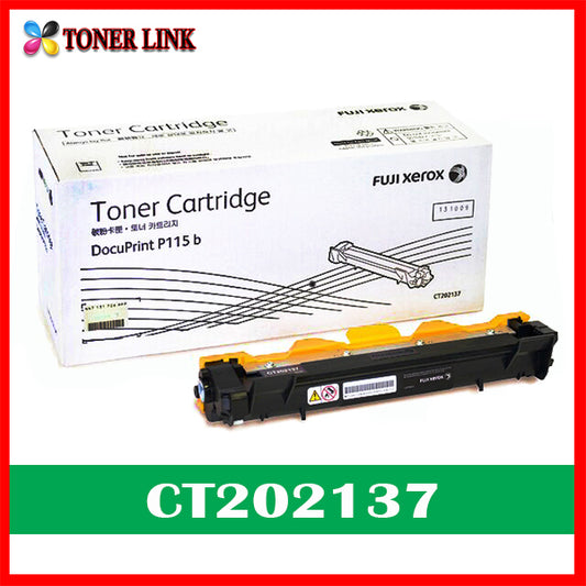 Original Fuji Xerox CT202137 Toner Cartridge Black