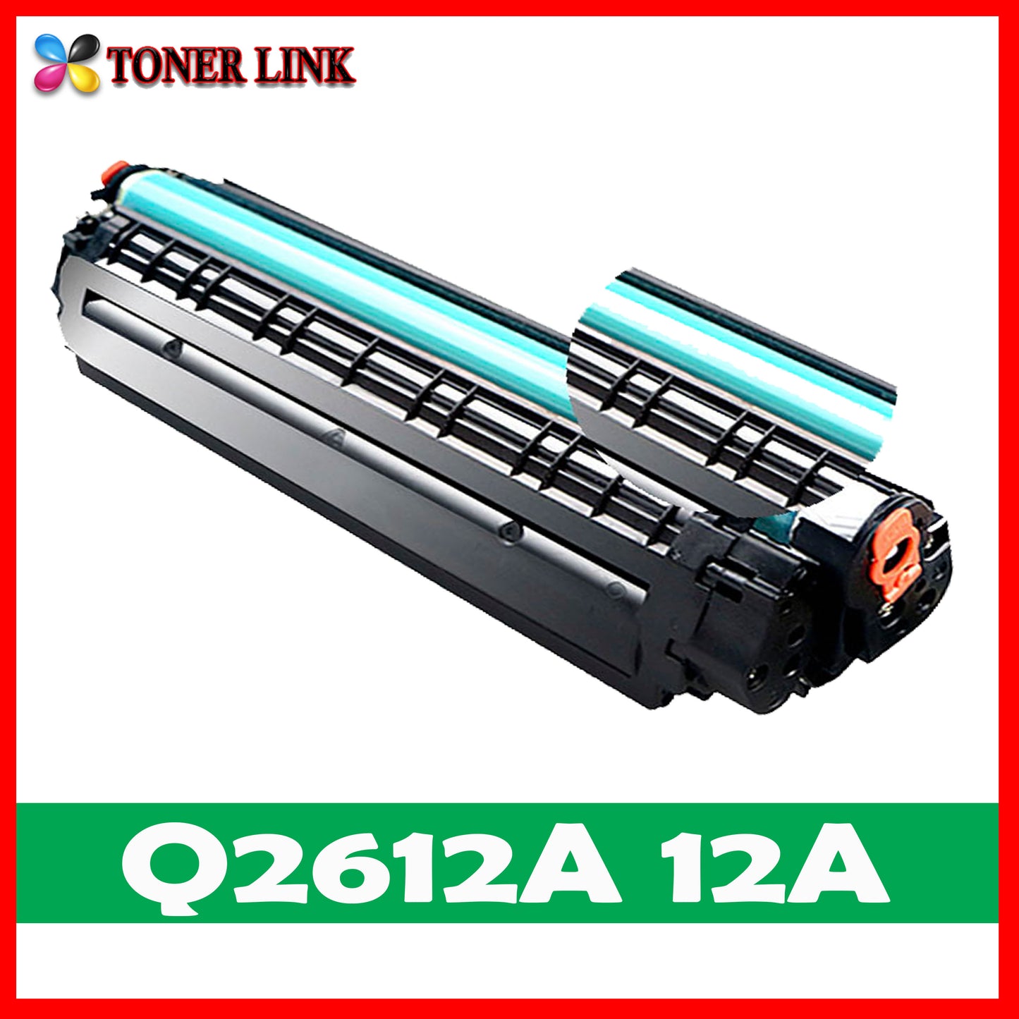 TLP Compatible Q2612A 12A Toner Cartridge