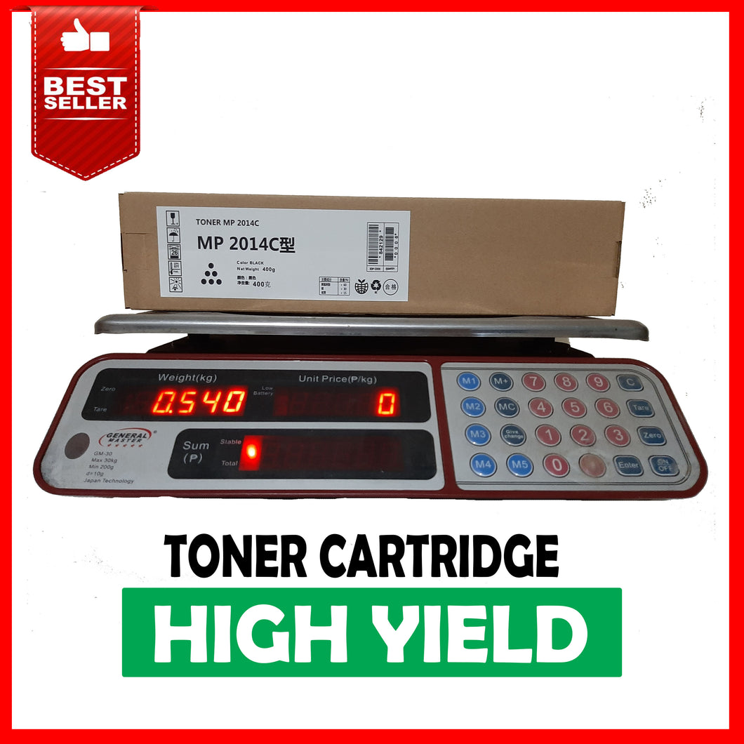 MP2014  C/S/HS Compatible Toner Cartridge For Ricoh Aficio MP 2014 MP 2014AD High Yield 400Grams